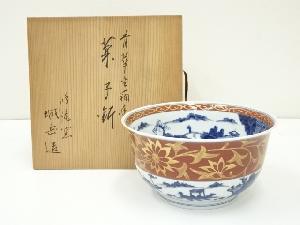 JAPANESE PORCELAIN SWEETS BOWL BY JOGAKU HASHIMOTO 